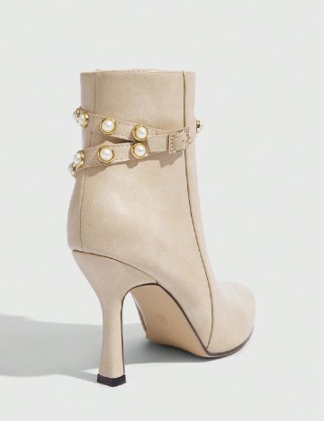 Botine SHEIN, crem