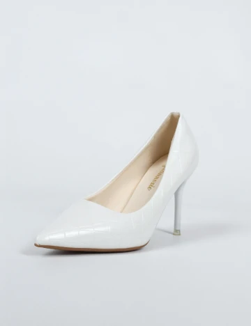Pantofi SHEIN, alb