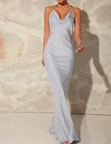 Rochie lunga SHEIN CURVE, bleu