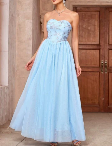 Rochie lunga SHEIN, albastru