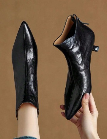 Botine SHEIN, negru