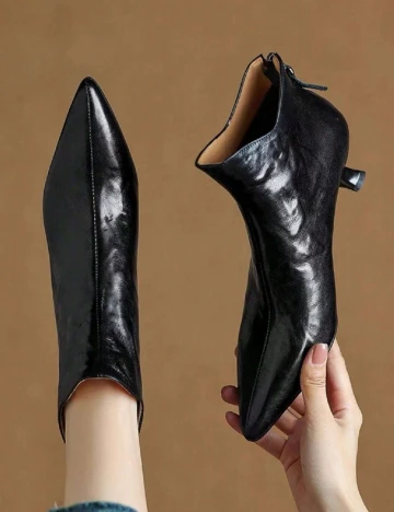 Botine SHEIN, negru