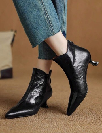 
						Botine SHEIN, negru