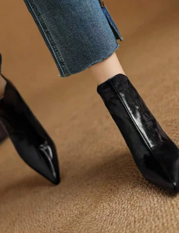 Botine SHEIN, negru