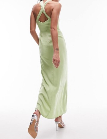Rochie lunga Top Shop, verde