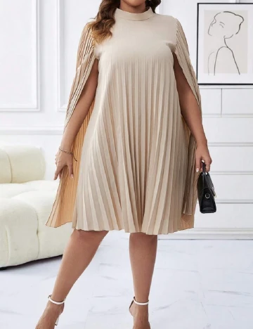 Rochie scurta SHEIN CURVE, bej