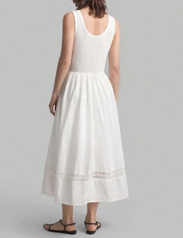 Rochie medie SHEIN, alb