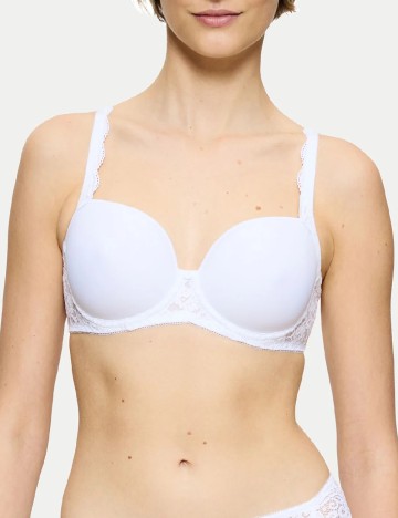 
						Sutien Triumph, alb