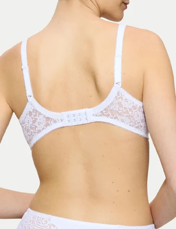 Sutien Triumph, alb Alb