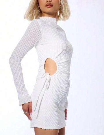 Rochie scurta SHEIN, alb