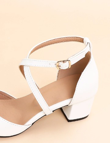 Pantofi SHEIN, alb