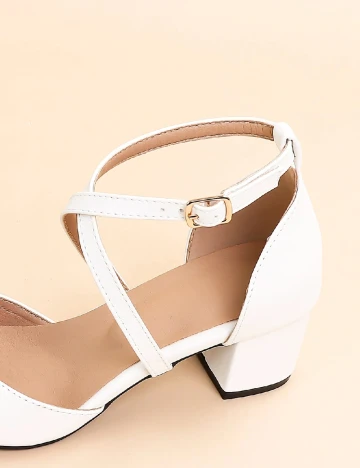 Pantofi SHEIN, alb