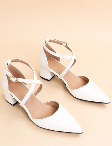 Pantofi SHEIN, alb