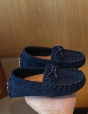 Mocasini Shein Kids, albastru