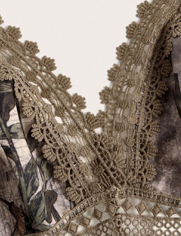 Rochie scurta Romwe, floral print