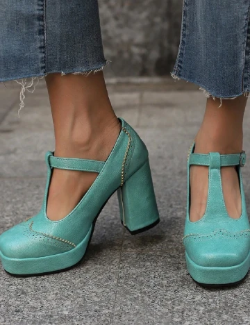 Pantofi SHEIN, turcoaz