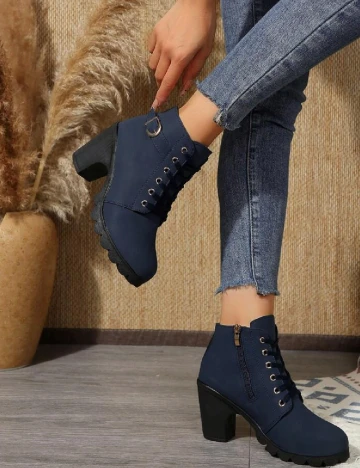 Botine SHEIN, bleumarin