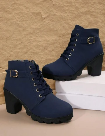 Botine SHEIN, bleumarin