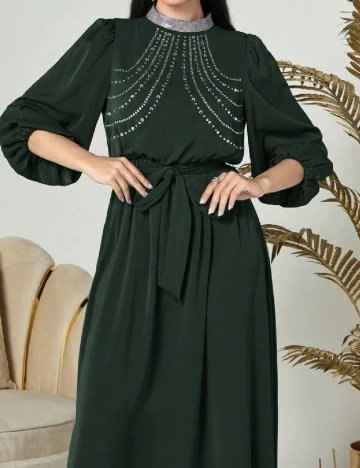 Rochie lunga SHEIN, verde