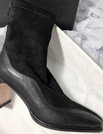 Botine SHEIN, negru