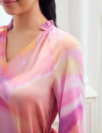 Rochie medie MOTF, mix culori Mix culori