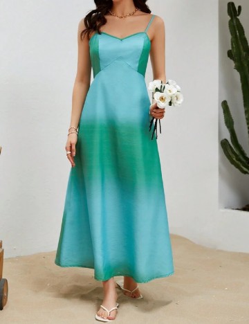 Rochie lunga SHEIN, albastru