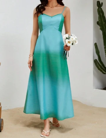 Rochie lunga SHEIN, albastru