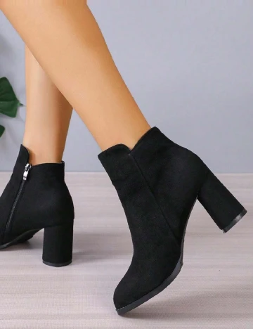 Botine SHEIN, negru