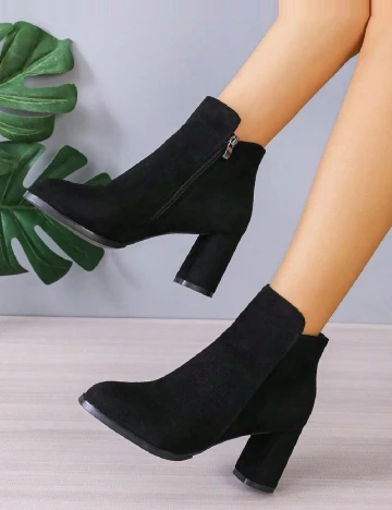 Botine SHEIN, negru