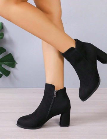 Botine SHEIN, negru