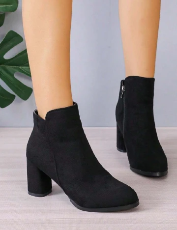 Botine SHEIN, negru