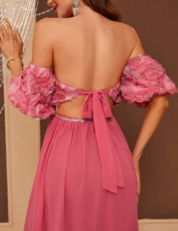 Rochie lunga SHEIN, roz