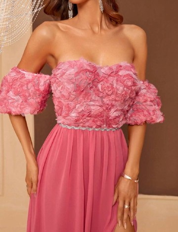 Rochie lunga SHEIN, roz