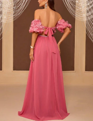 Rochie lunga SHEIN, roz Roz