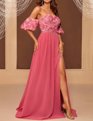 Rochie lunga SHEIN, roz