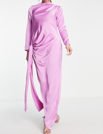 Rochie lunga ASOS, roz