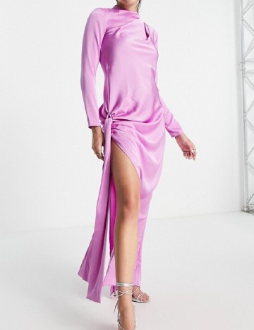 Rochie lunga ASOS, roz