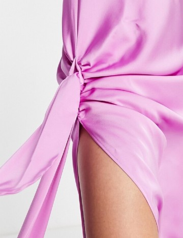 Rochie lunga ASOS, roz