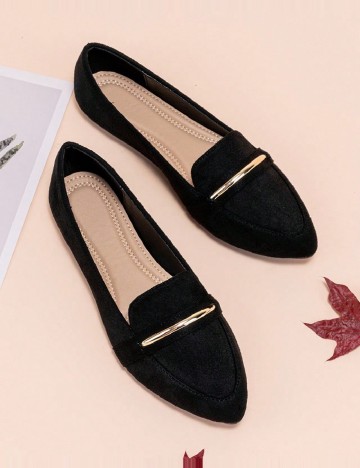 
						Balerini SHEIN, negru