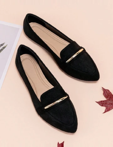Balerini SHEIN, negru Negru