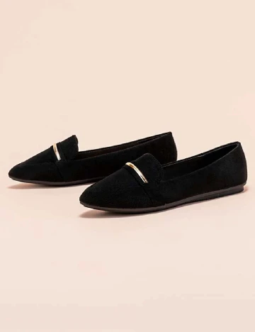 Balerini SHEIN, negru Negru