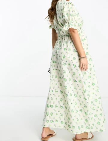 Rochie lunga Asos Maternity, floral print