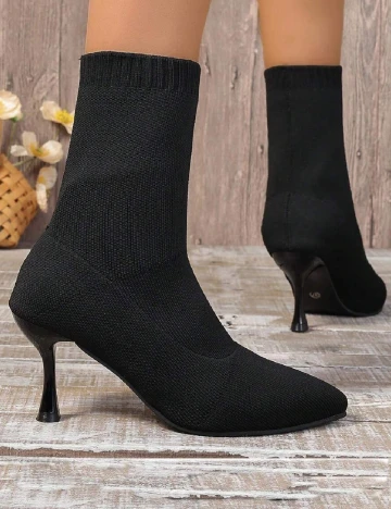 Botine SHEIN, negru