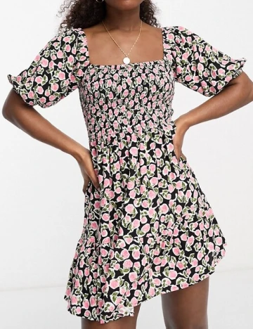 Rochie scurta Miss Selfridge, floral print Floral print