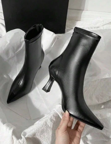 Botine SHEIN, negru