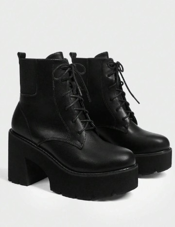 
						Botine SHEIN, negru