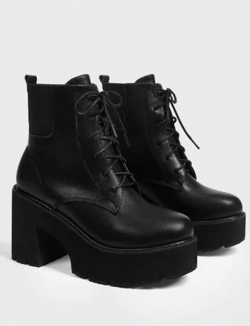 Botine SHEIN, negru