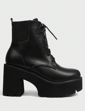 Botine SHEIN, negru