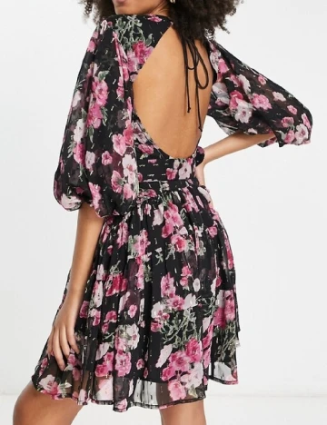Rochie scurta ASOS, floral print