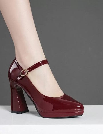 
						Pantofi SHEIN, rosu